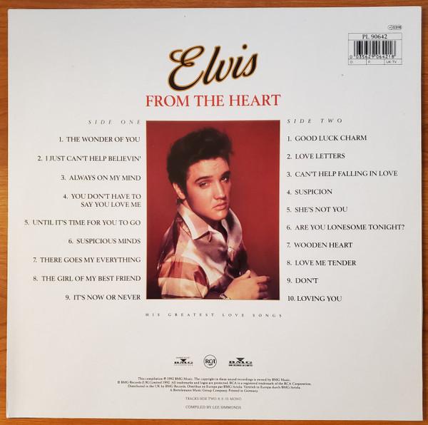 Elvis Presley - From The Heart (His Greatest Love Songs) - Lp