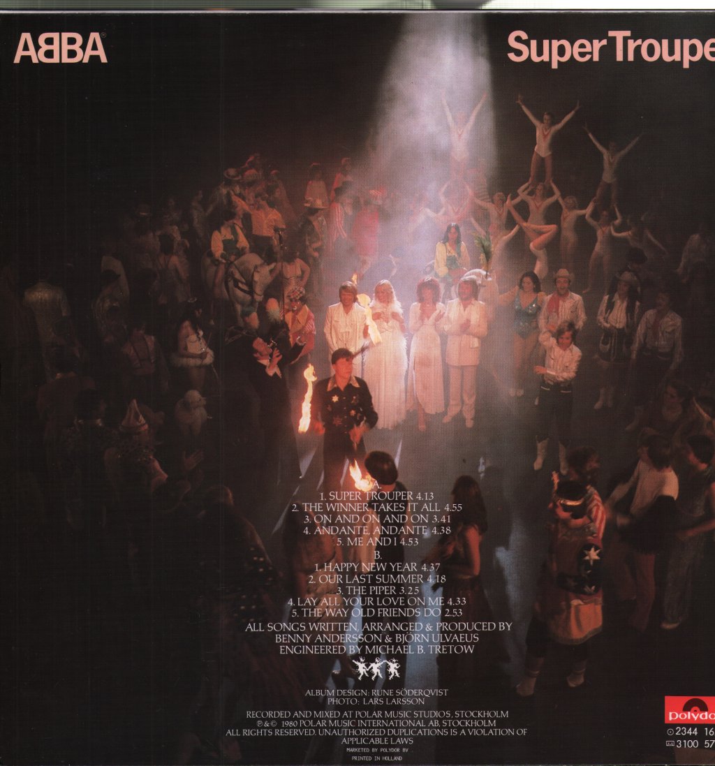 ABBA - Super Trouper - Lp