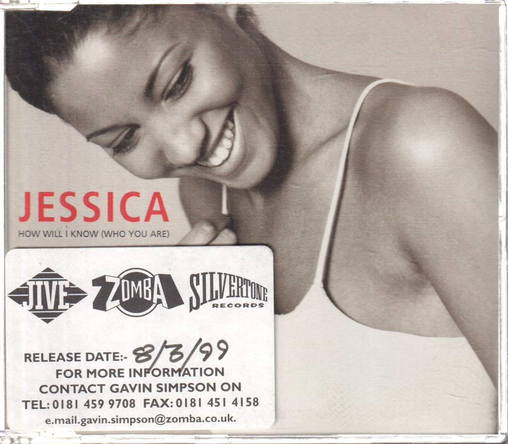 Jessica - How Will I Know (Who You Are) - Cd