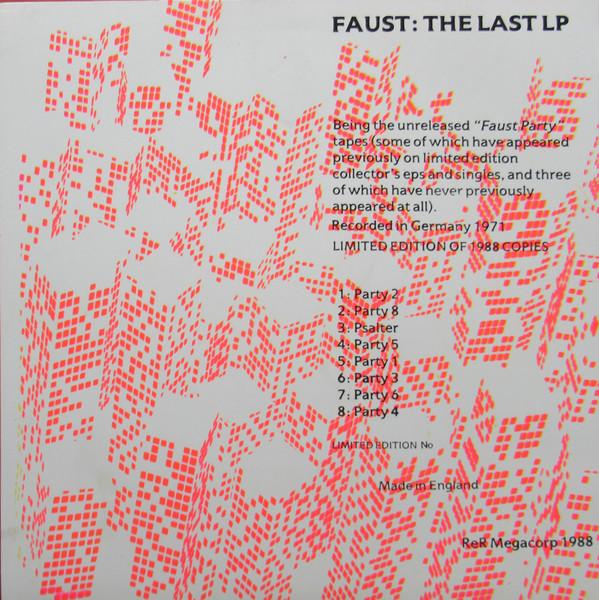 Faust - Last LP - Lp
