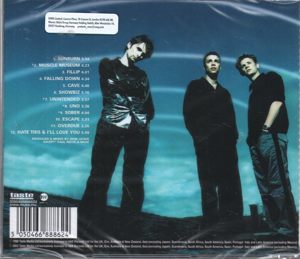 Muse - Showbiz - Cd