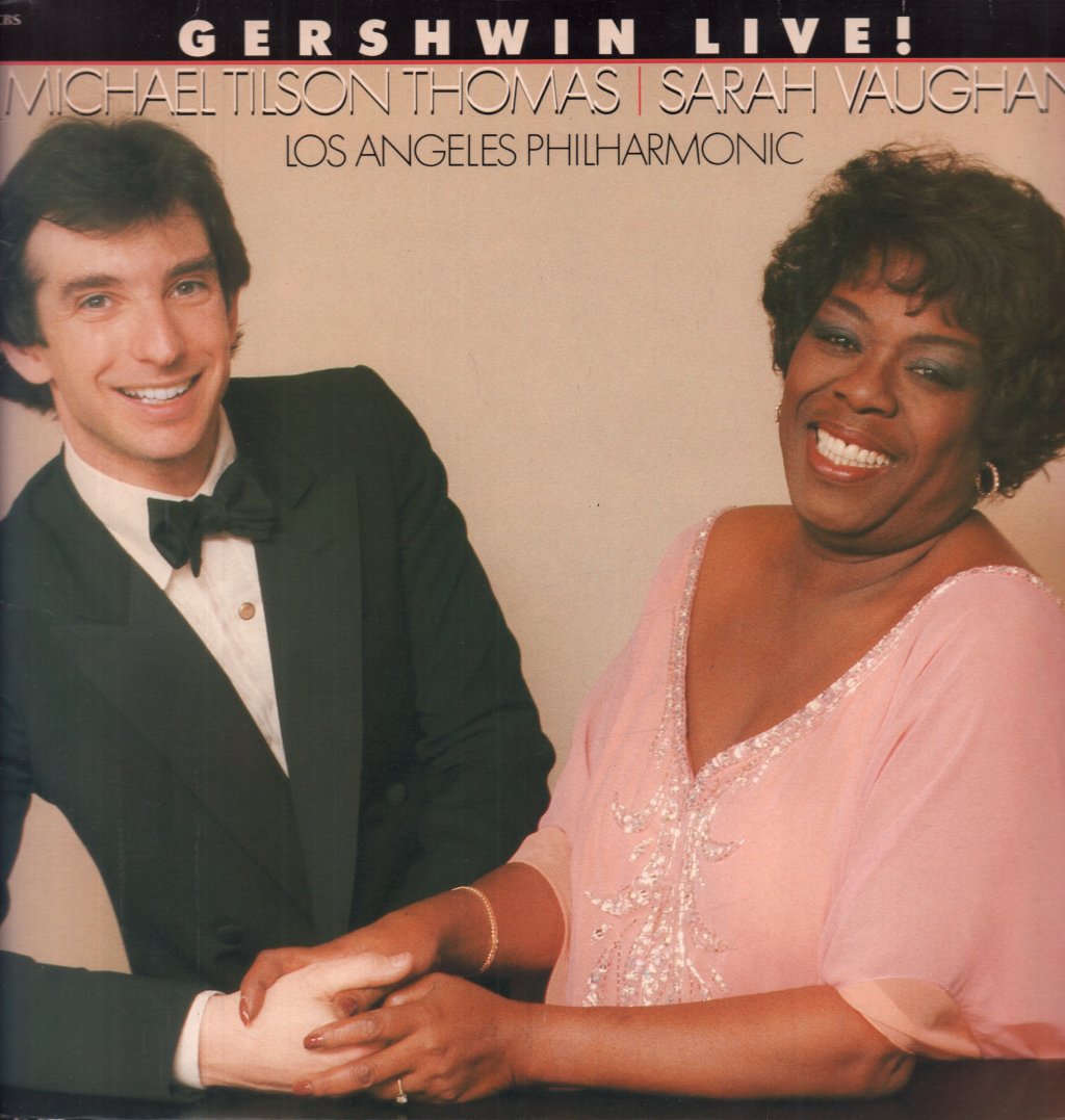 Michael Tilson Thomas Sarah Vaughan Los Angeles Philharmonic - Gershwin Live! - Lp