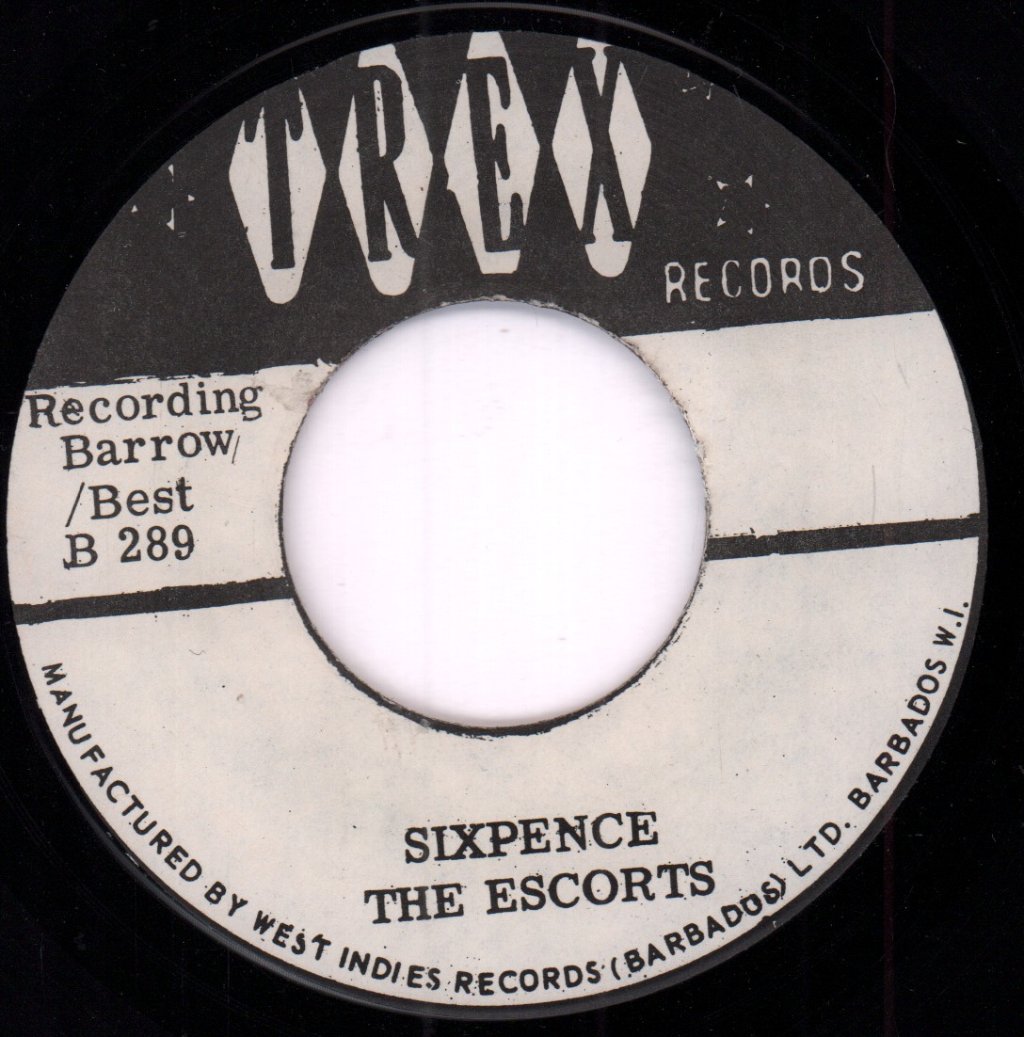 Escorts (Reggae Group) - Sixpence - 7 Inch