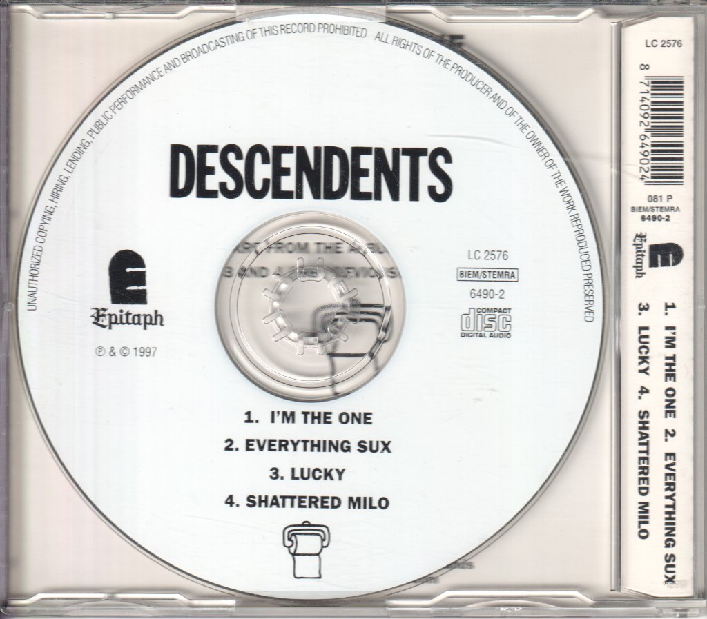 Descendents - I'm The One - Cd