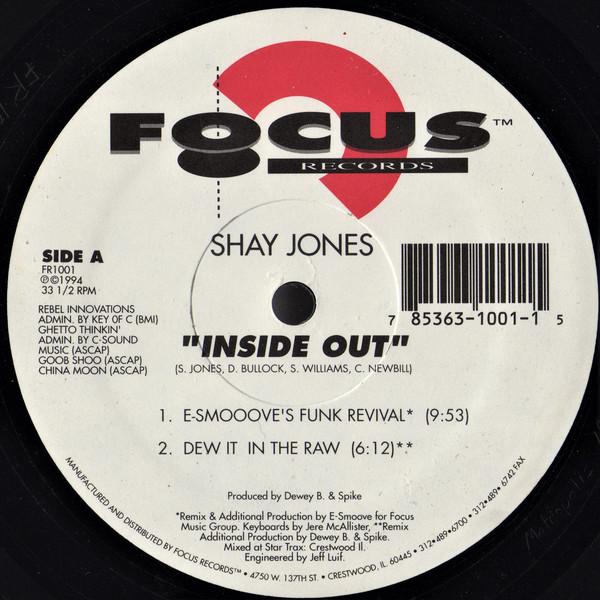 Shay Jones - Inside Out - 12 Inch