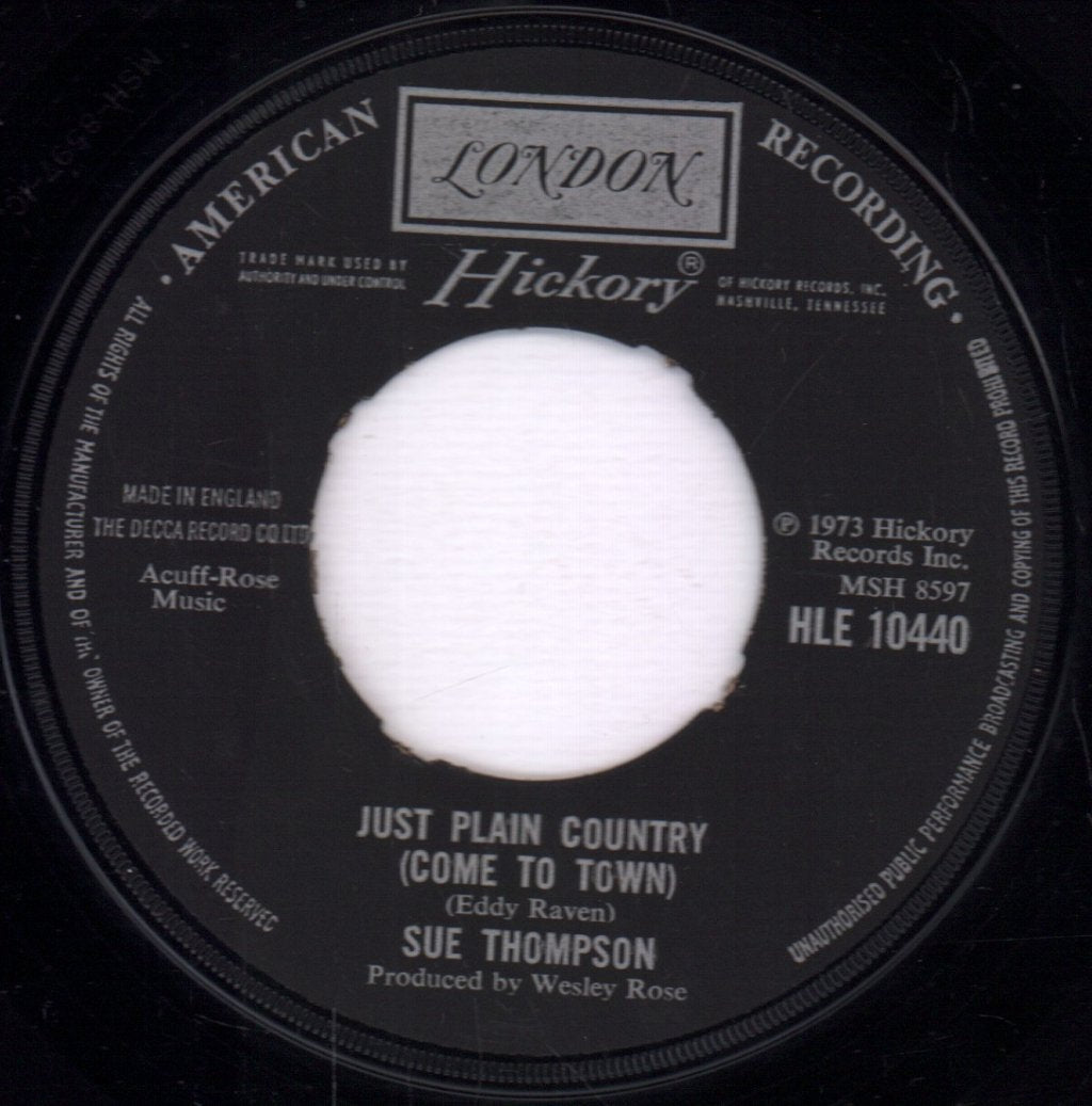 Sue Thompson - Oh, Johnny! Oh, Johnny Oh! - 7 Inch