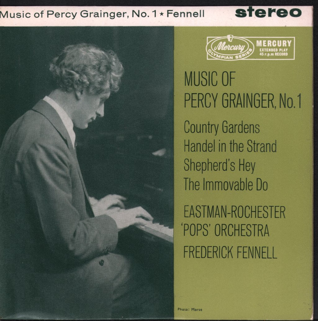 Eastman Rochester Orchestra / Frederick Fennell - Piano Music Of Percy Grainger - 7 Inch Set