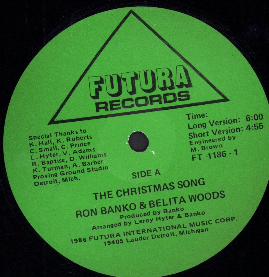 ron banks & friends - Christmas Song - 12 Inch
