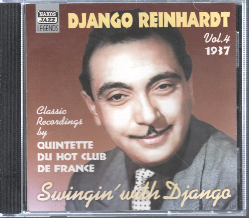 Django Reinhardt - Swingin' With Django, Vol. 4 1937 (Classic Recordings By Quintette Du Hot Club De France) - Cd