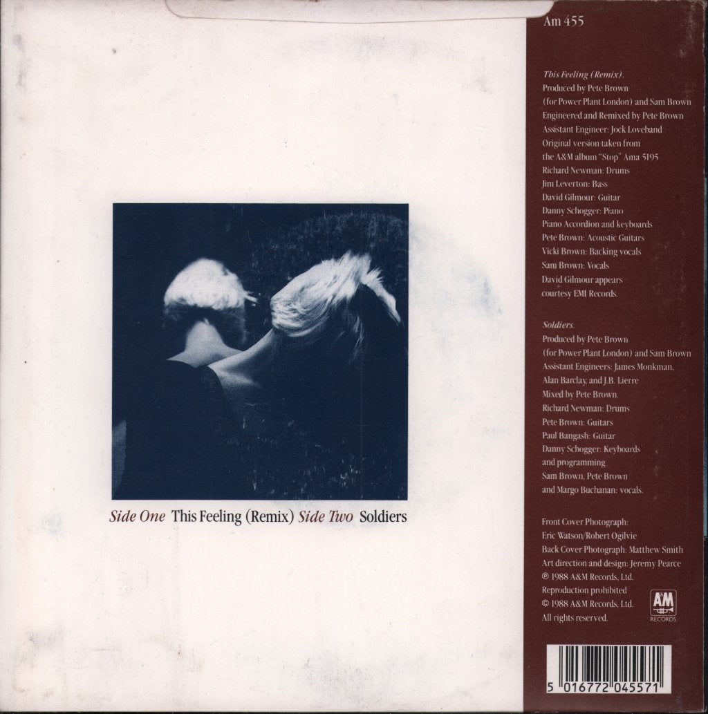 Sam Brown - This Feeling - 7 Inch