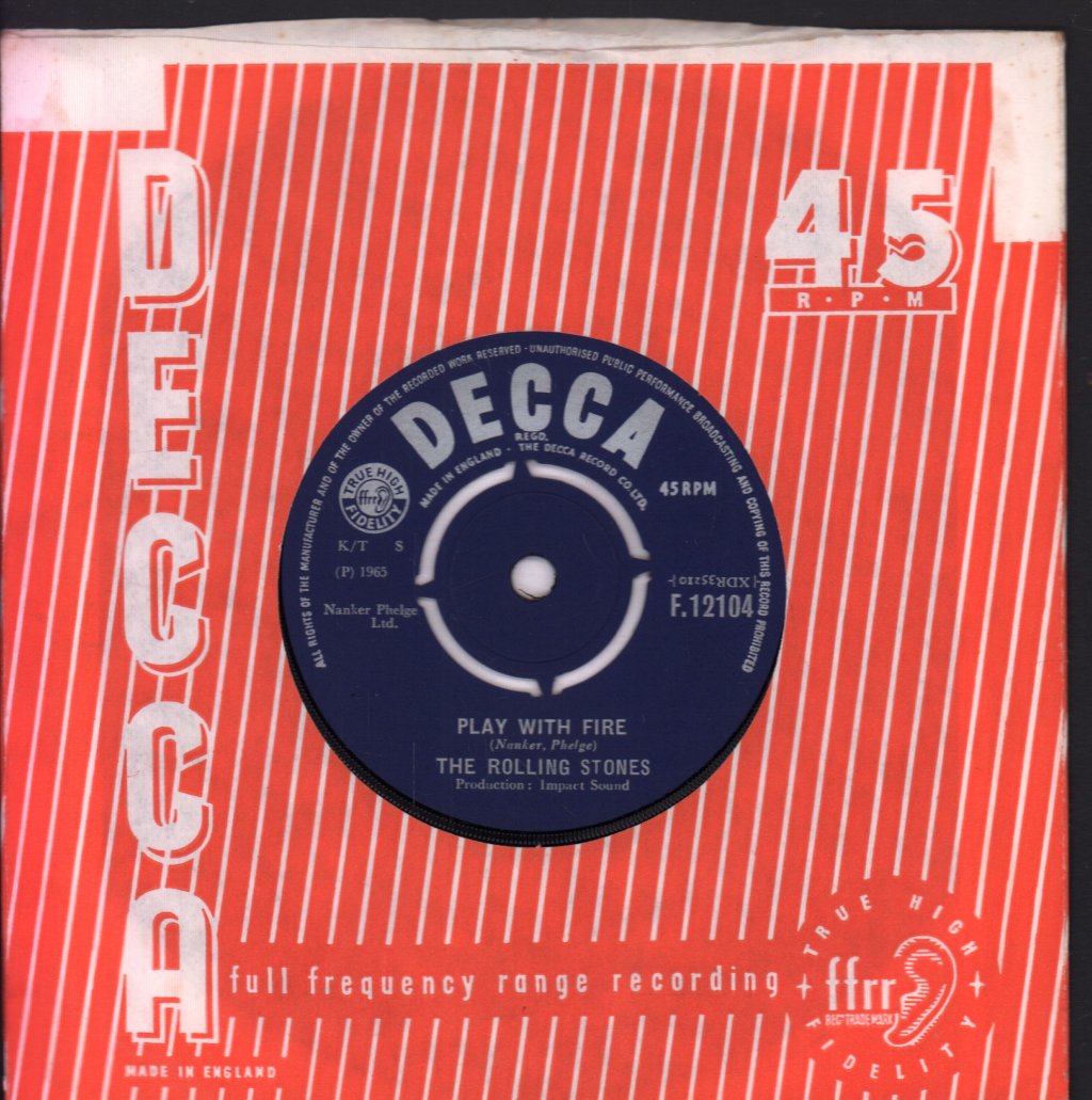 Rolling Stones - Last Time - 7 Inch