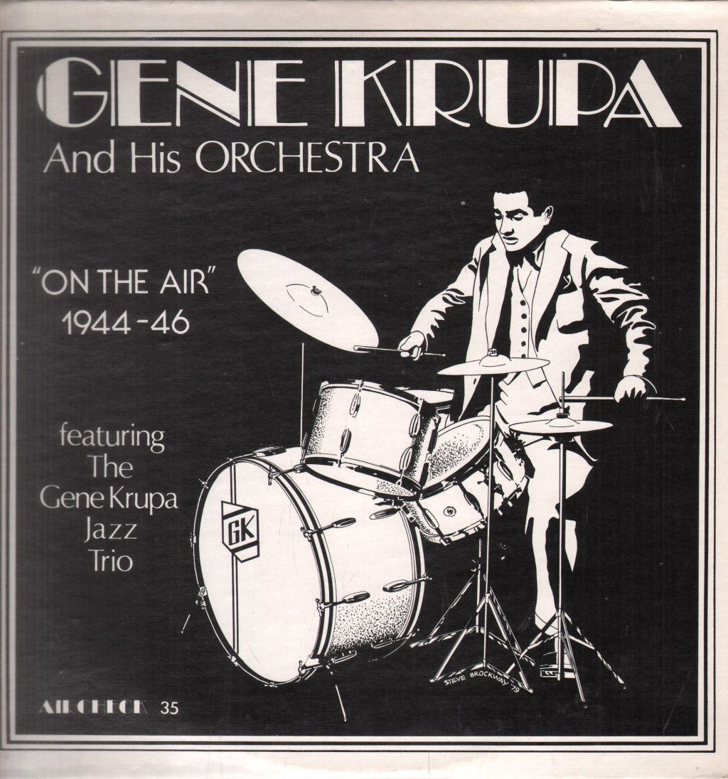 Gene Krupa And His Orchestra - On The Air 1944 - 46 - Lp