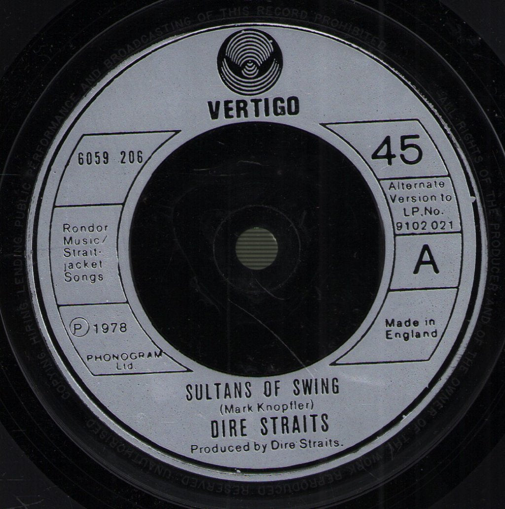 Dire Straits - Sultans Of Swing - 7 Inch