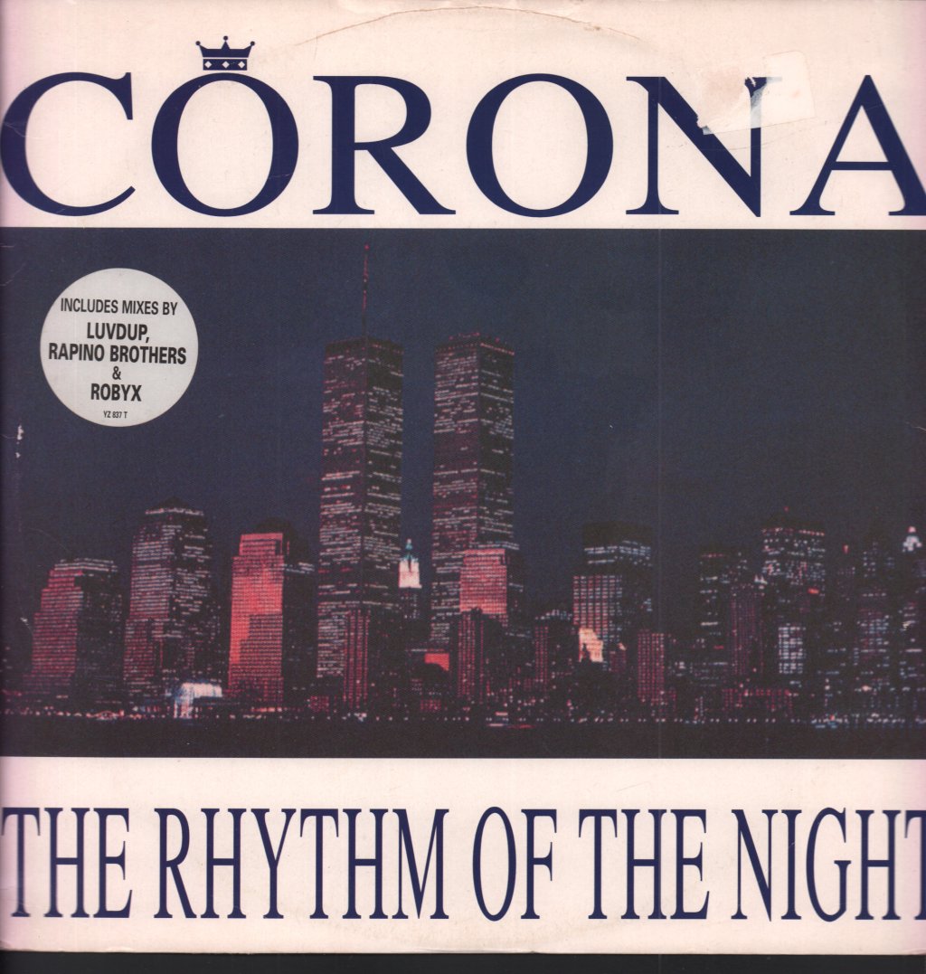 Corona - Rhythm Of The Night - 12 Inch