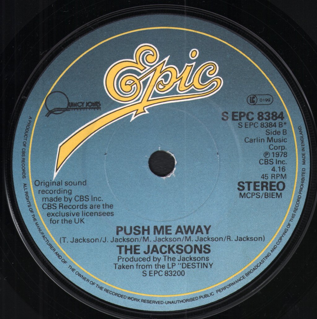 Michael Jackson - She's Out Of My Life - 7 Inch