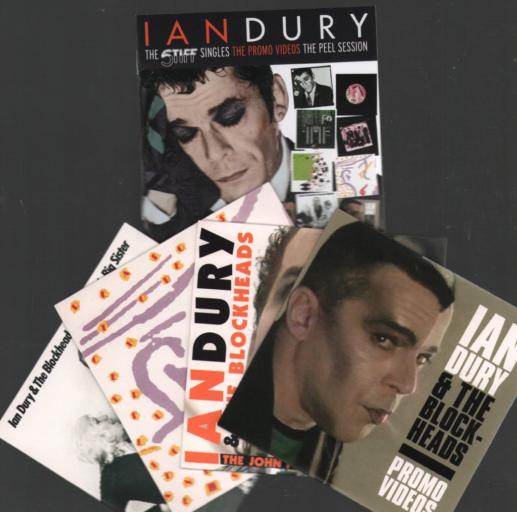 Ian Dury And The Blockheads - Stiff Singles / The Promo Videos / The Peel Session - Cd Set