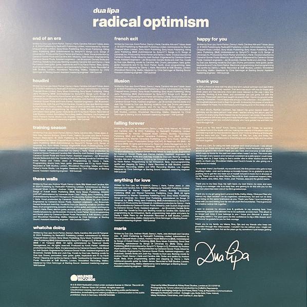 Dua Lipa - Radical Optimism - Lp