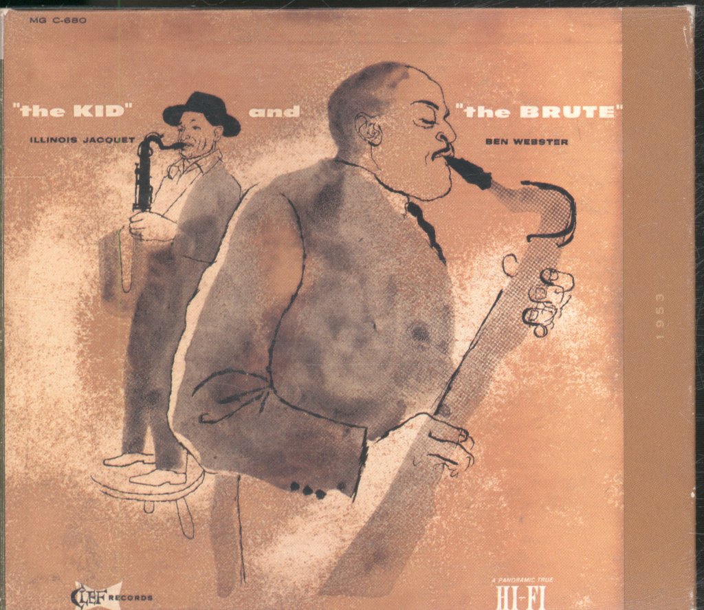 Illinois Jacquet And Ben Webster - "The Kid" And "The Brute" - Cd