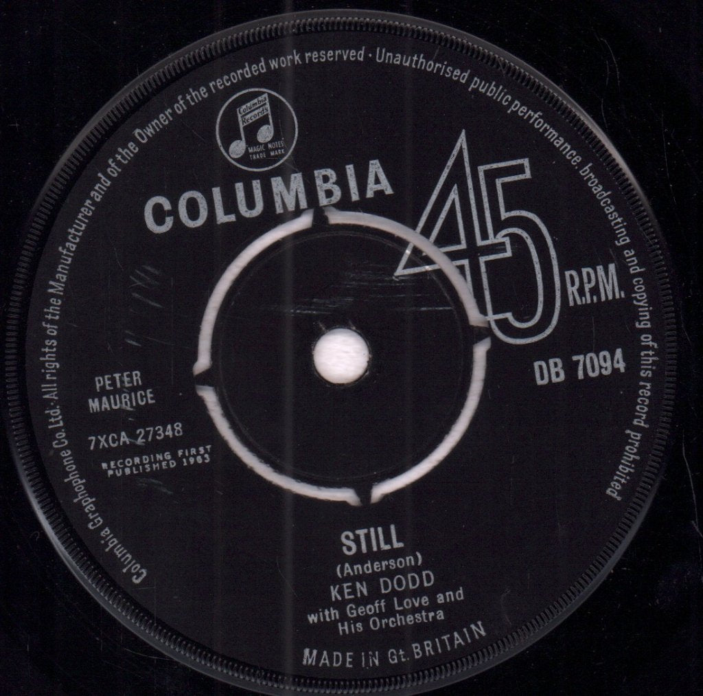 Ken Dodd - Still - 7 Inch