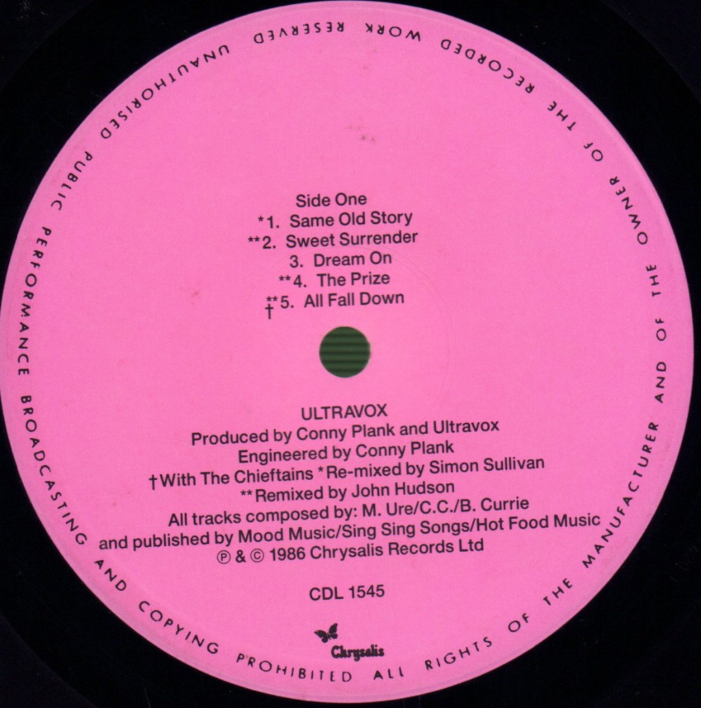 Ultravox - U-VOX - Lp