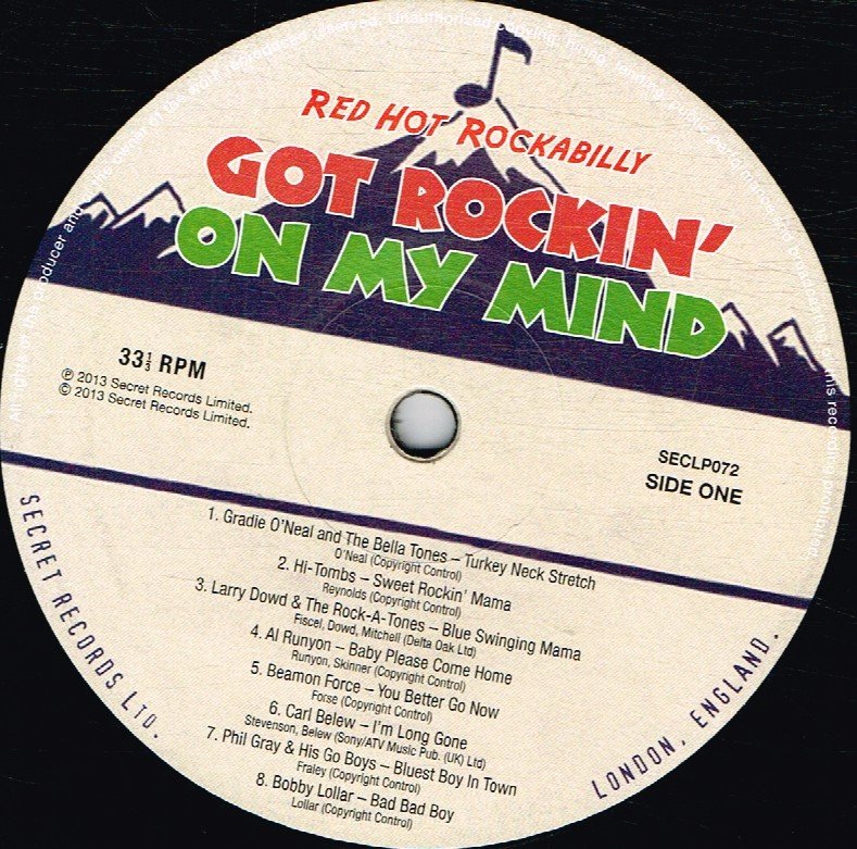 Various Artists - Got Rockin' On My Mind - Lp
