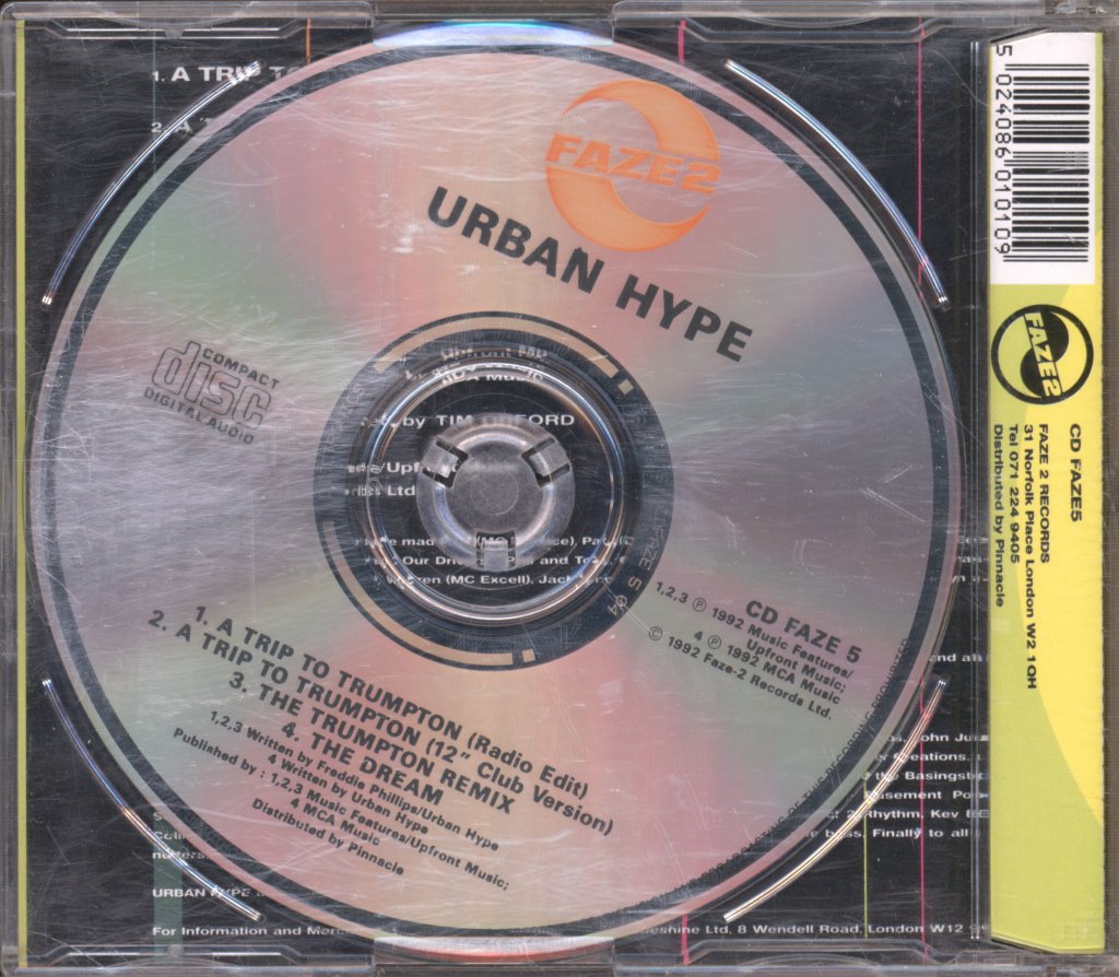 Urban Hype - A Trip To Trumpton - Cd