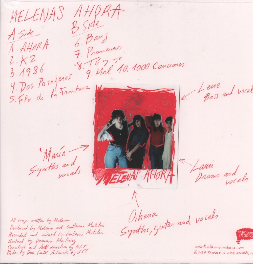 Melenas - Ahora - Lp