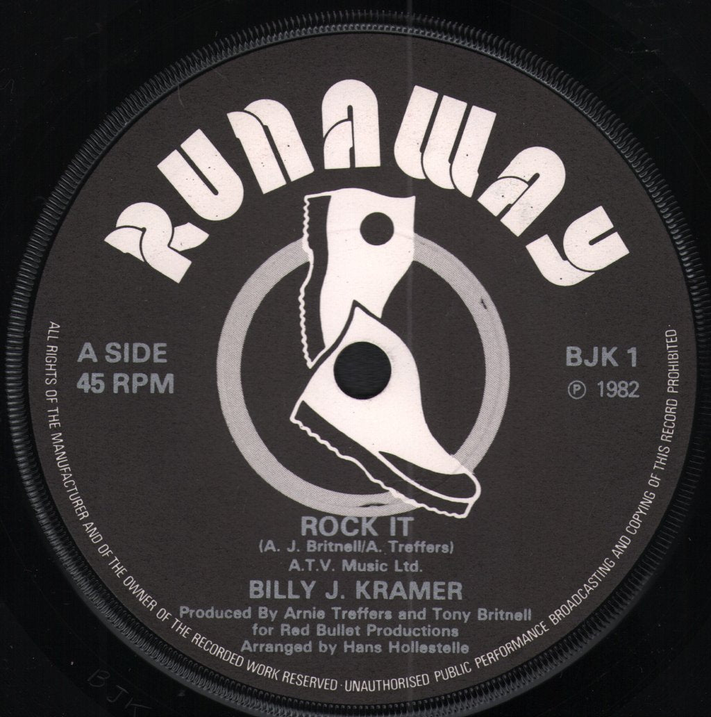 Billy J.kramer - Rock It - 7 Inch