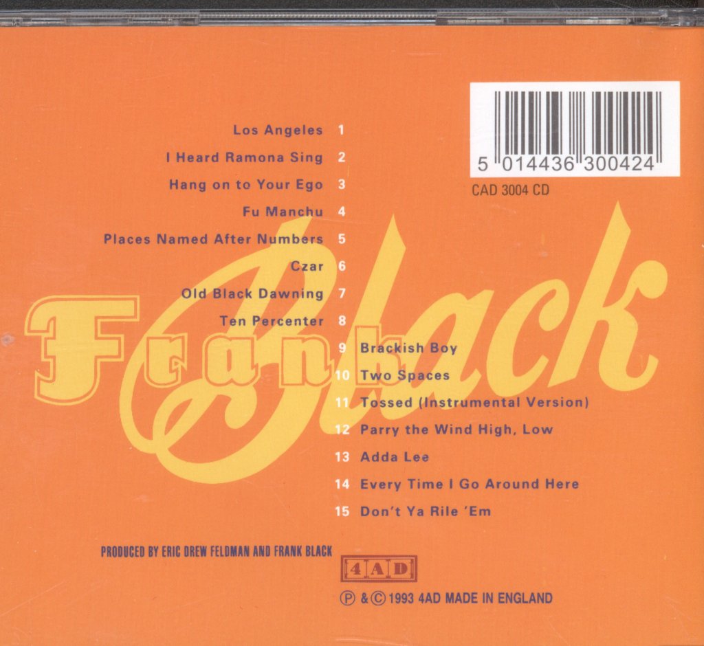 Frank Black - Frank Black - Cd