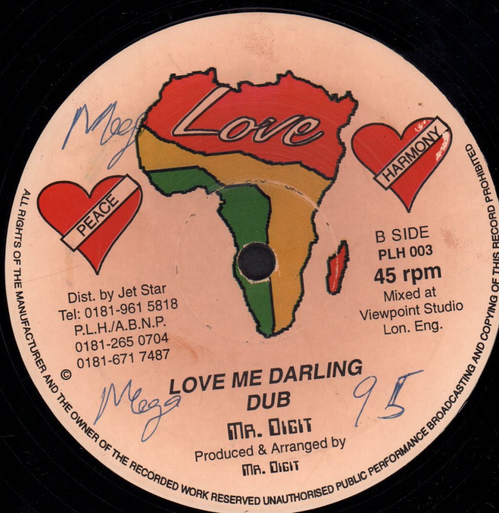 Mr Digit - Love Me Darling - 12 Inch