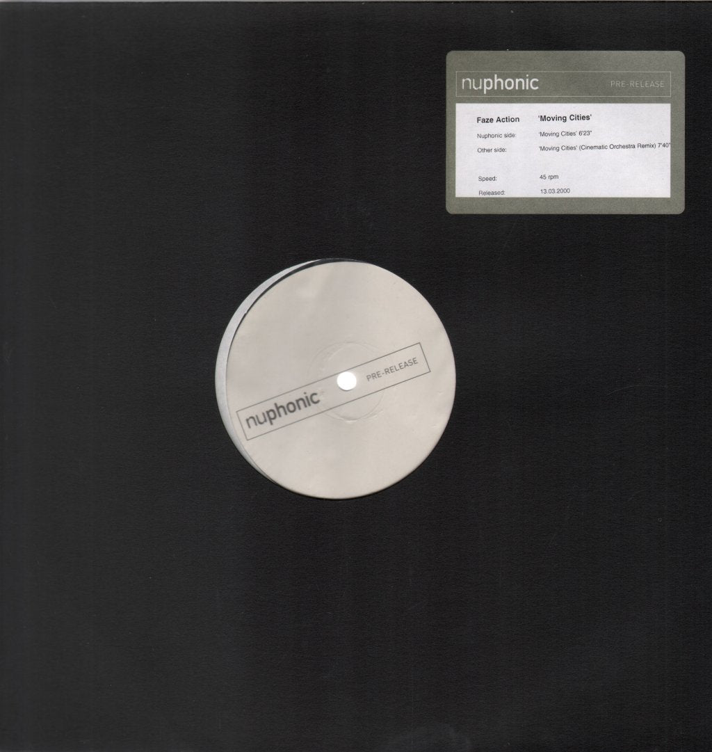Faze Action - Moving Cities - 12 Inch