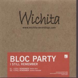 Bloc Party - I Still Remember - Cd
