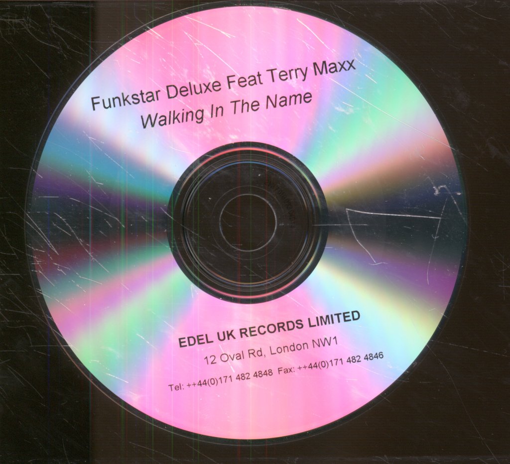 Funkstar De Luxe Feat Terry Max - Walkin In The Name - Cdr