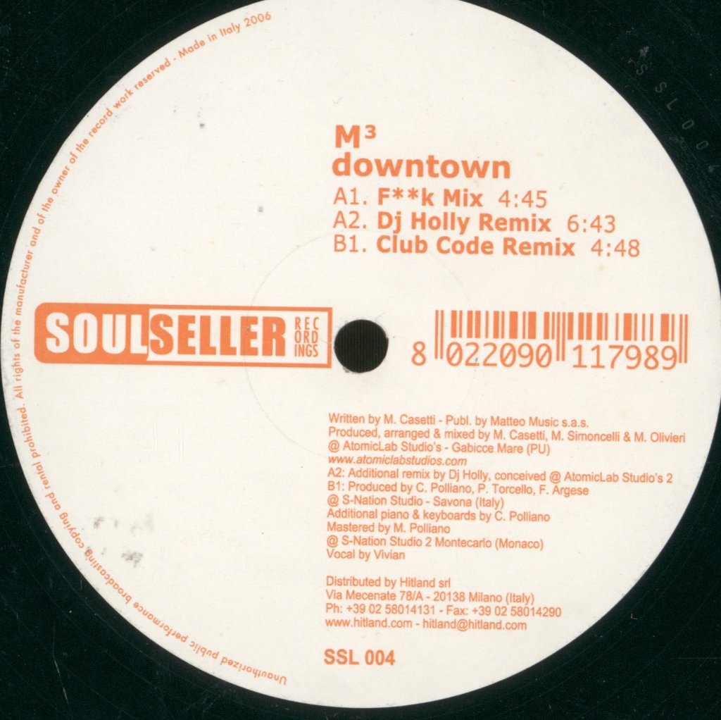 M³ - Downtown - 12 Inch