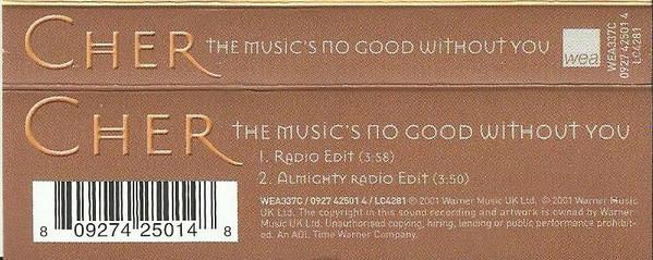 Cher - Music's No Good Without You - Cassette