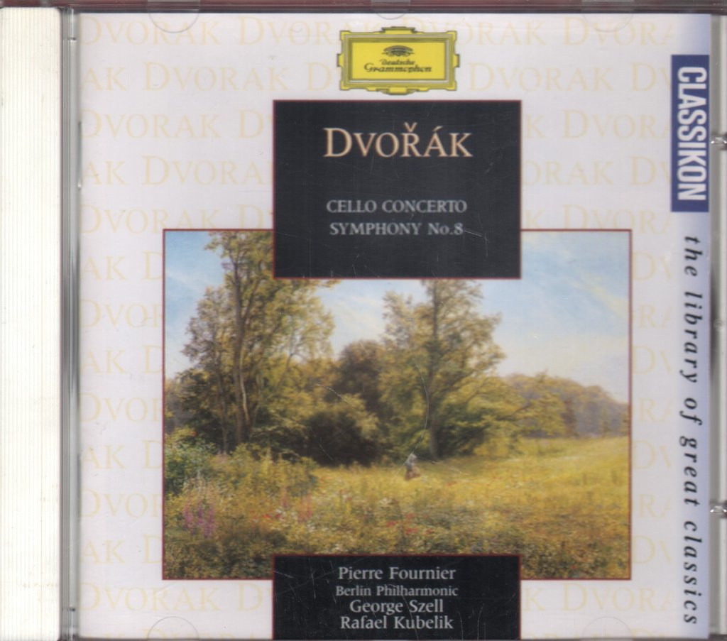 Pierre Fournier / George Szell / Rafael Kubelik / Berlin Philharmonic - Dvorak - Cello Concerto / Symphony No.8 - Cd