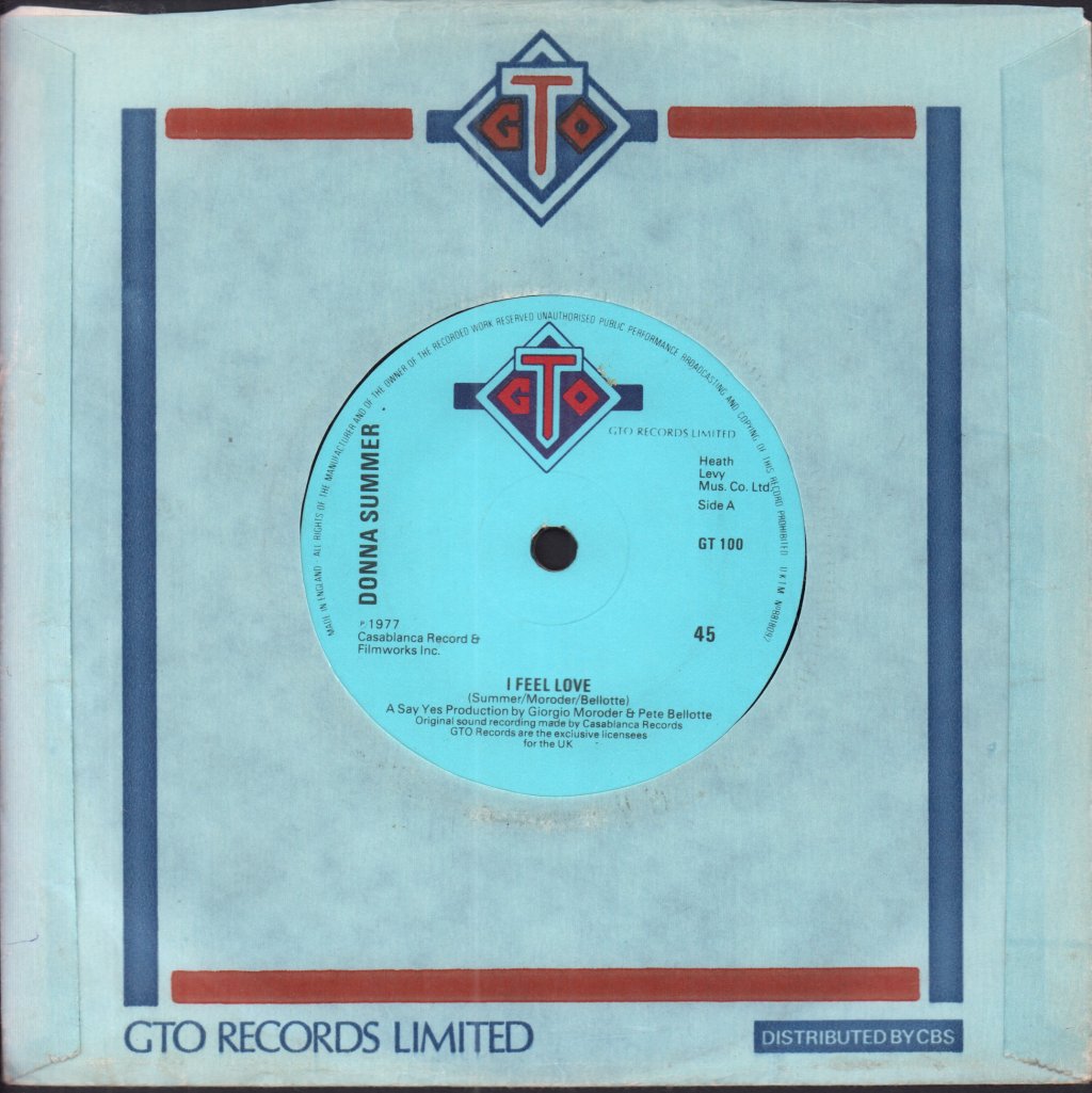 Donna Summer - I Feel Love - 7 Inch