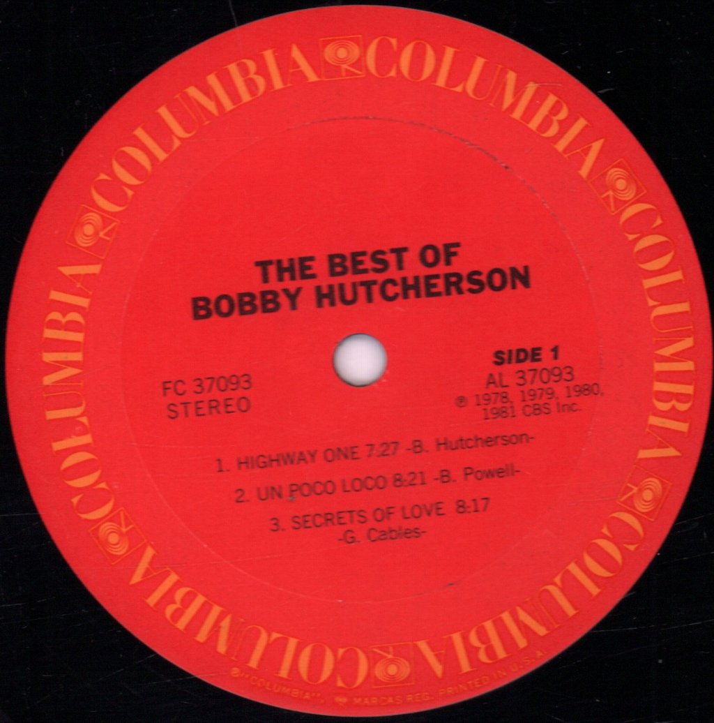 Bobby Hutcherson - Best Of Bobby Hutcherson - Lp
