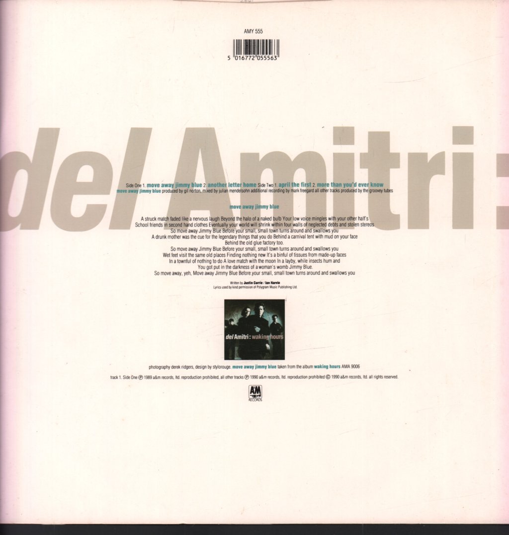 Del Amitri - Move Away Jimmy Blue - 12 Inch
