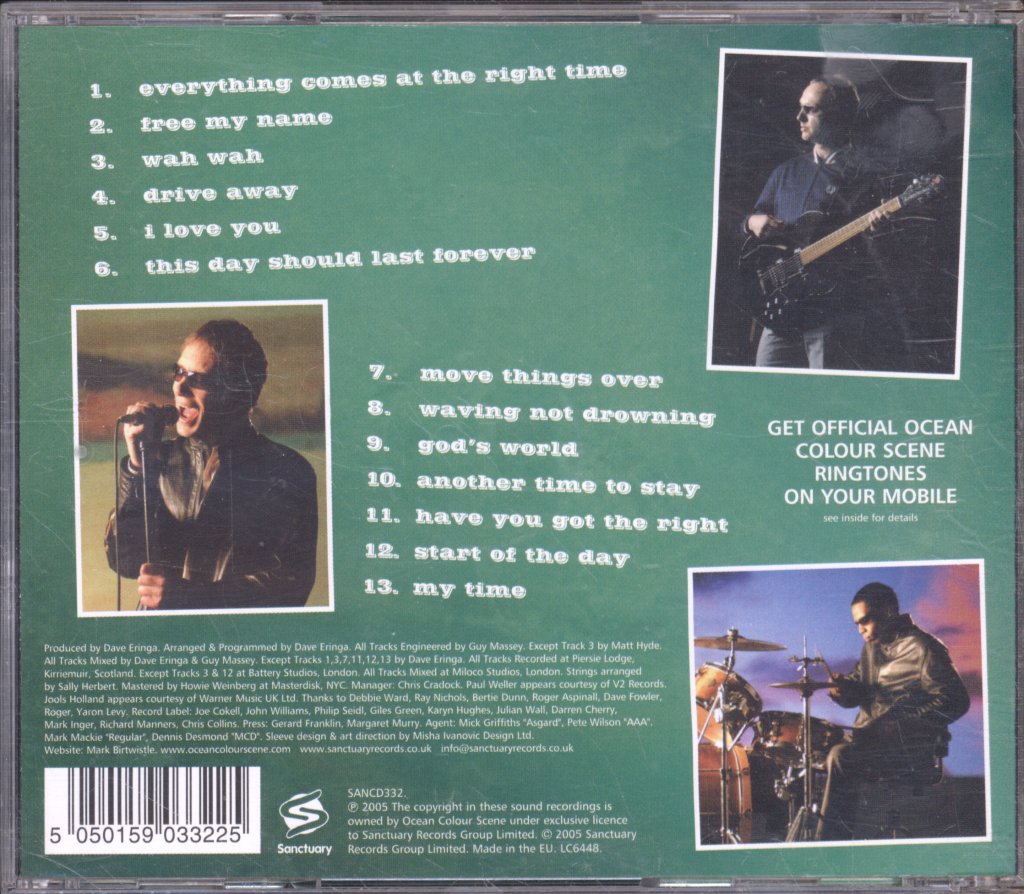 Ocean Colour Scene - A Hyperactive Workout For The Flying Squad - Cd