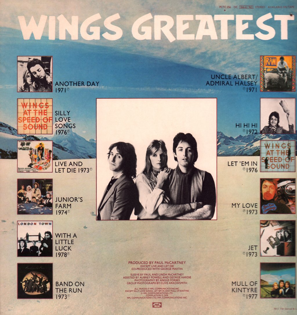 Wings - Greatest - Lp