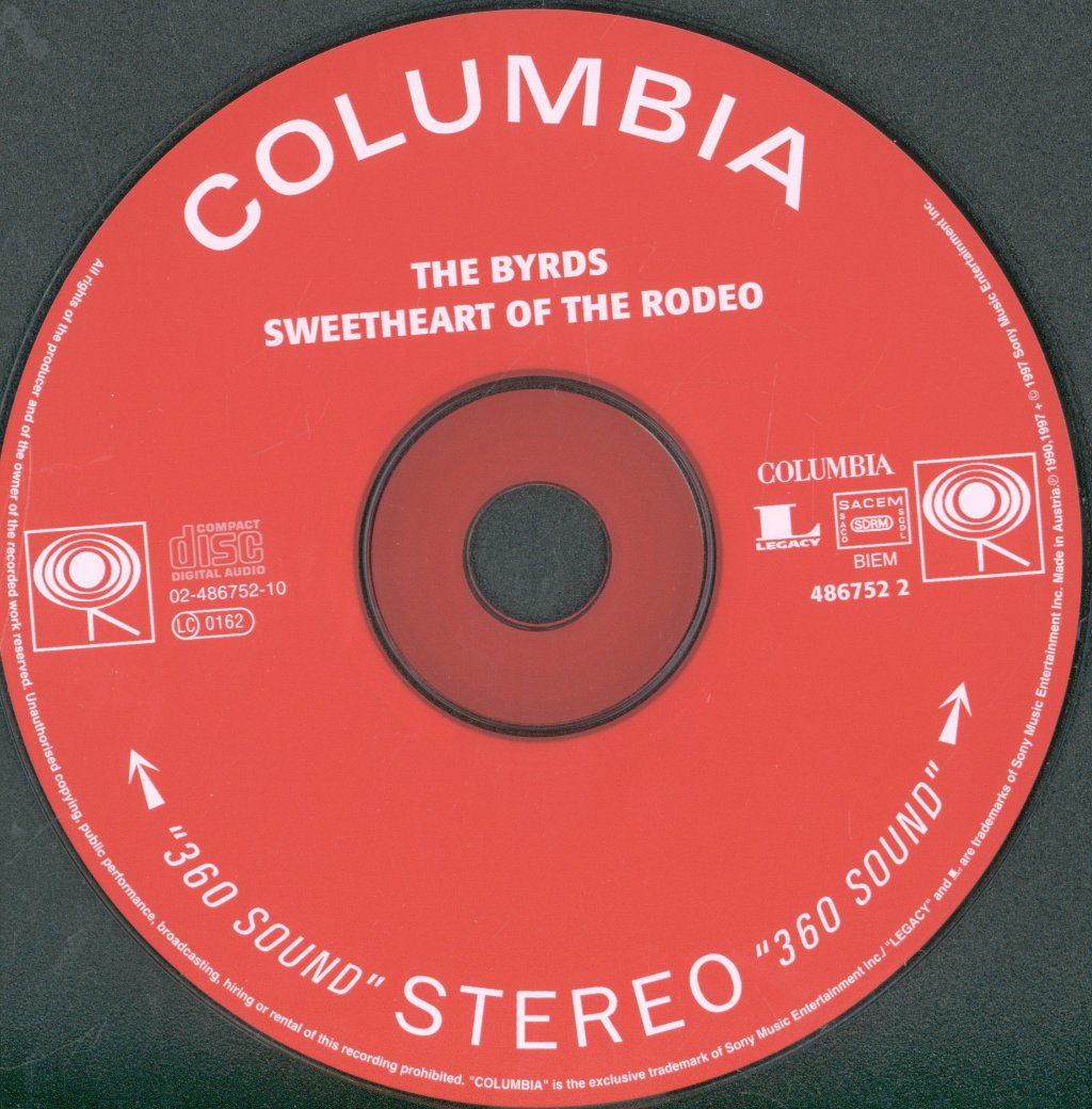 Byrds - Sweetheart Of The Rodeo - Cd
