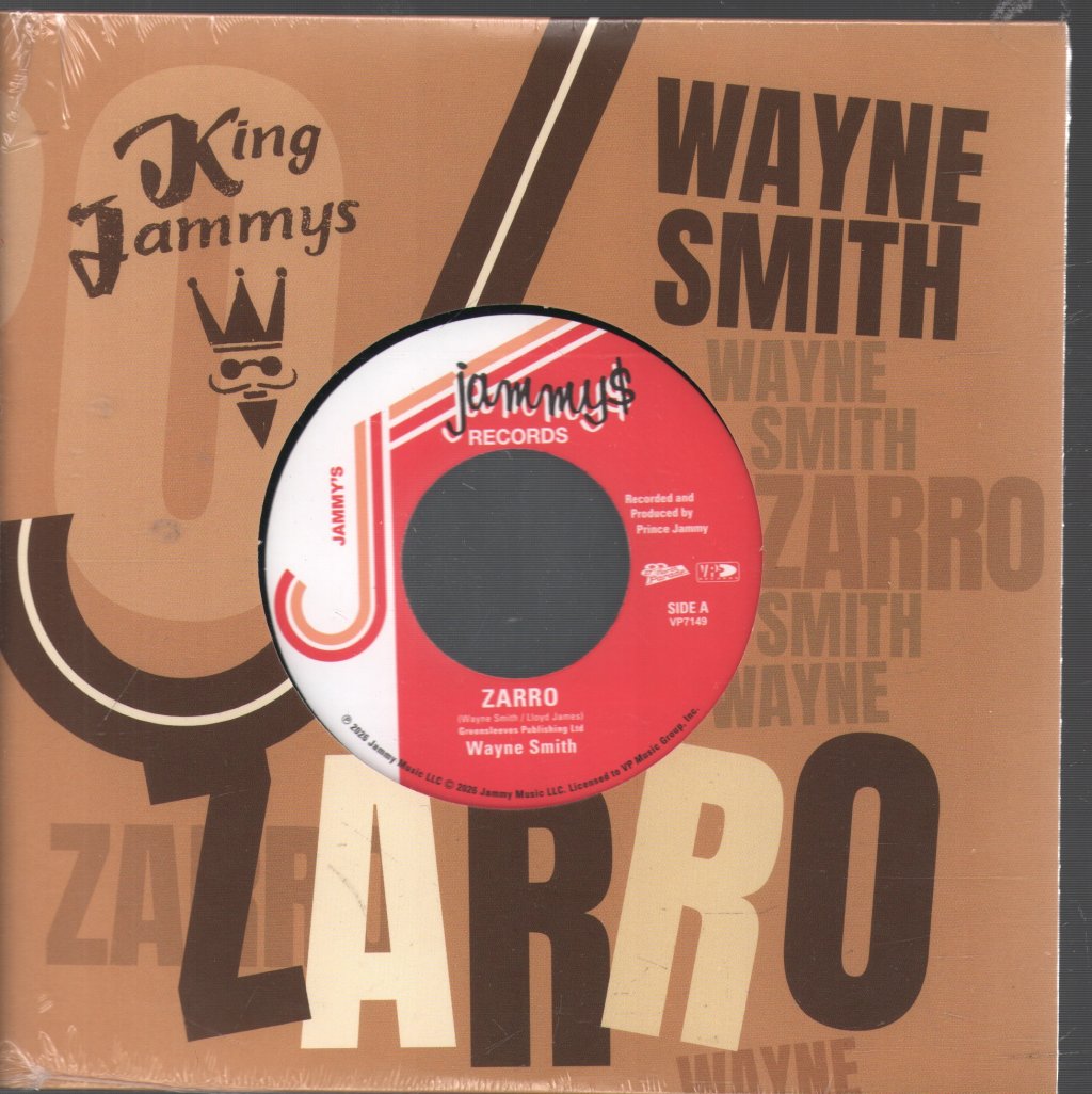 Wayne Smith & Prince Jammy - Zarro (Zorro) - 7 Inch