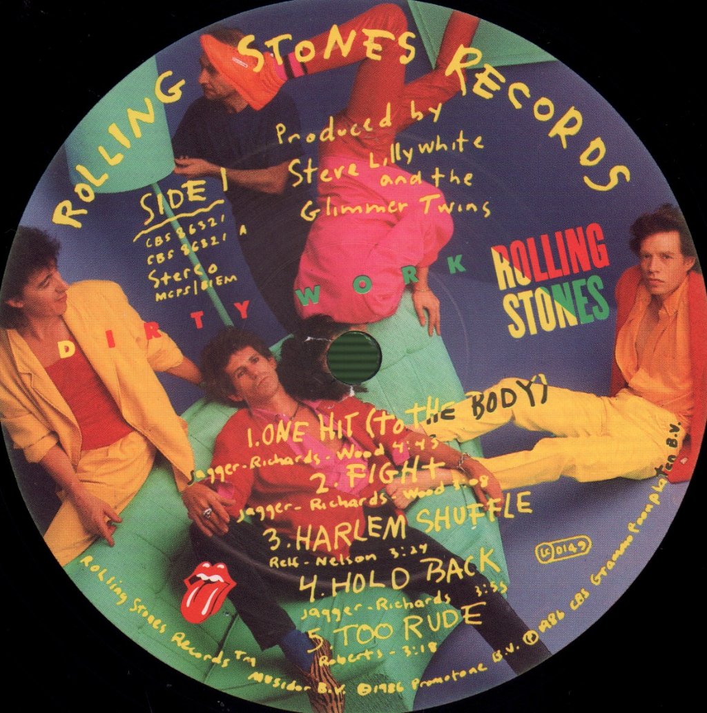 Rolling Stones - Dirty Work - Lp