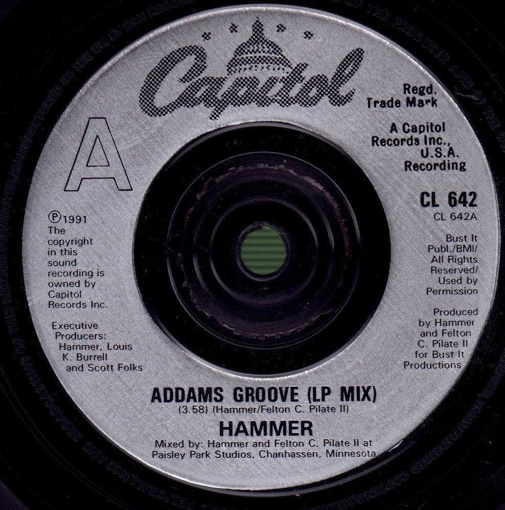 Mc Hammer - Addams Groove - 7 Inch