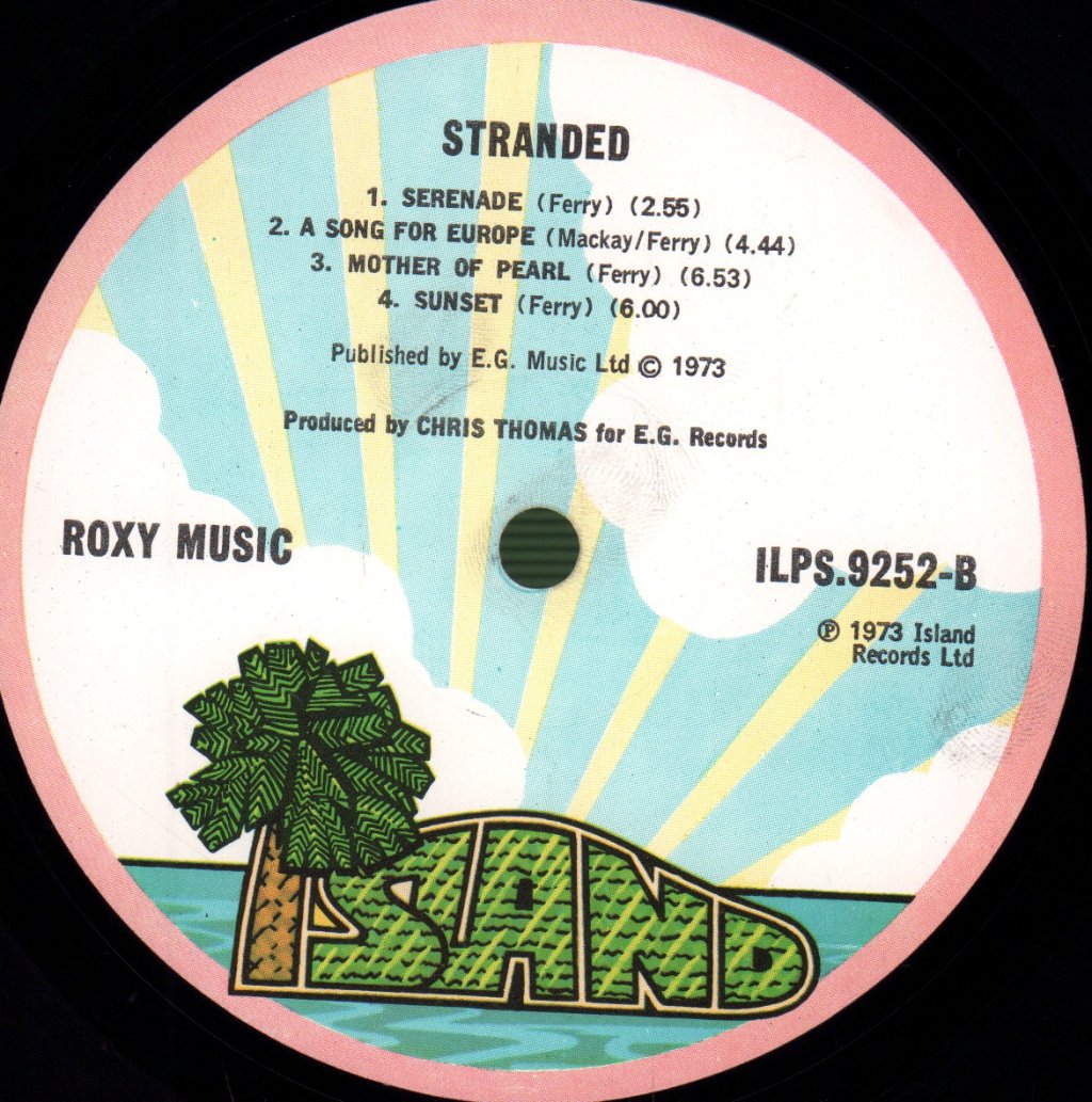 Roxy Music - Stranded - Lp