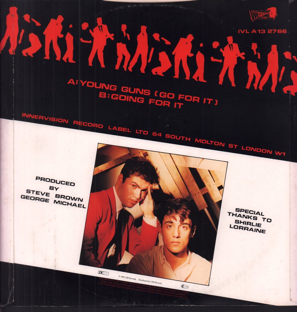 Wham - Young Guns - 12 Inch