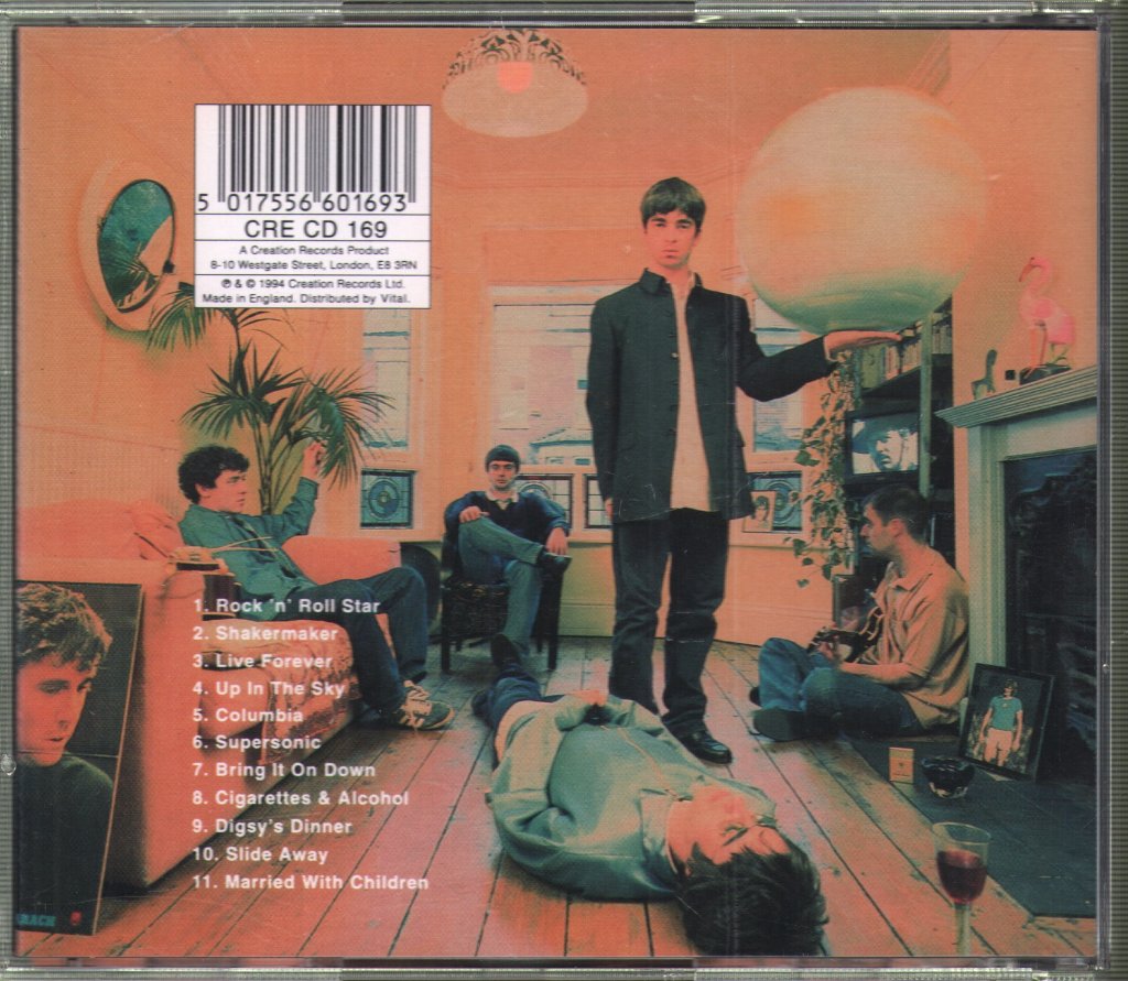 Oasis - Definitely Maybe - Cd
