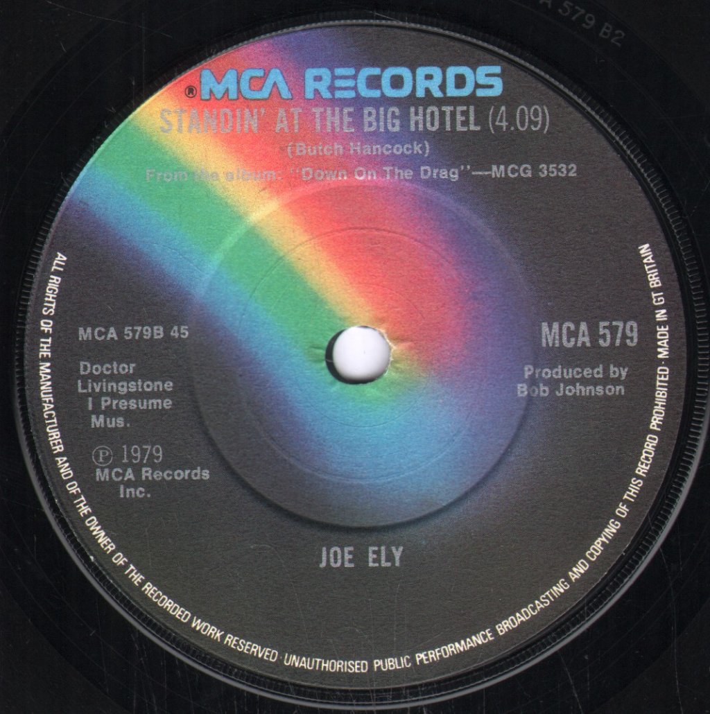 Joe Ely - Fingernails - 7 Inch