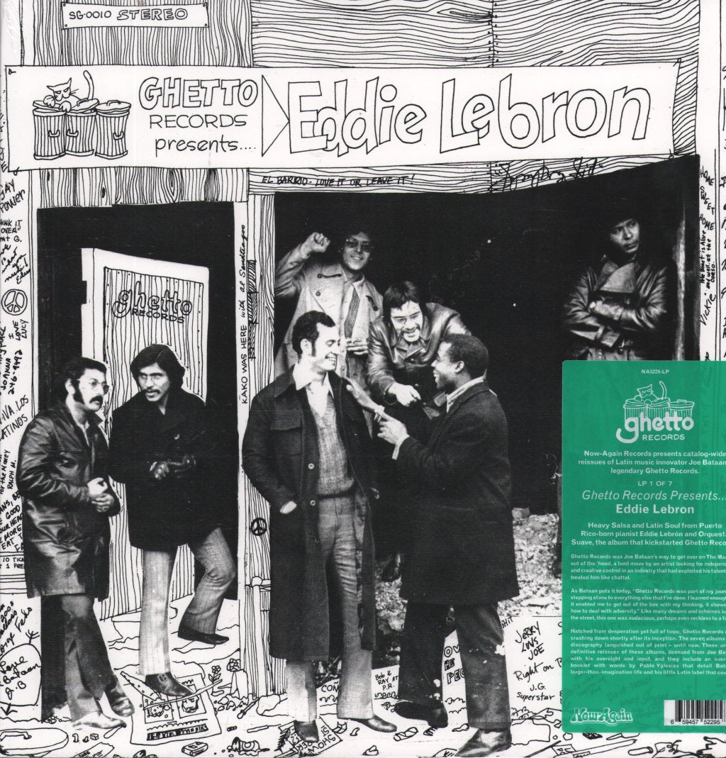 Eddie Lebron - Ghetto Records Presents... - Lp